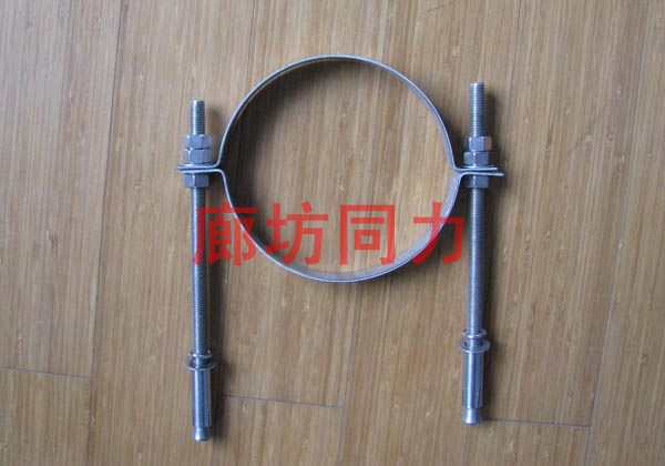 扁钢管夹2