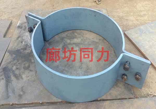 扁钢管夹2